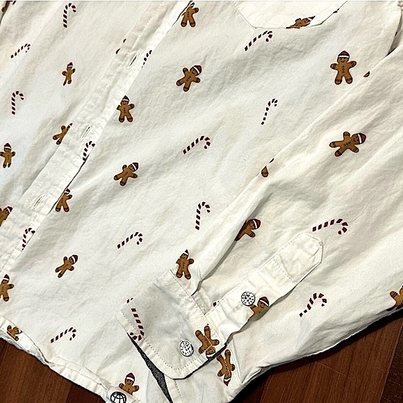 Free Planet Christmas holiday shirt - boys 14/16 - kids Santa outfit Xmas party - Picture 7 of 8